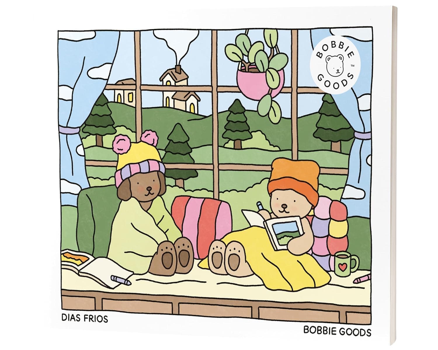 Dias frios (Fall-Winter) – Livro de colorir oficial Bobbie Goods