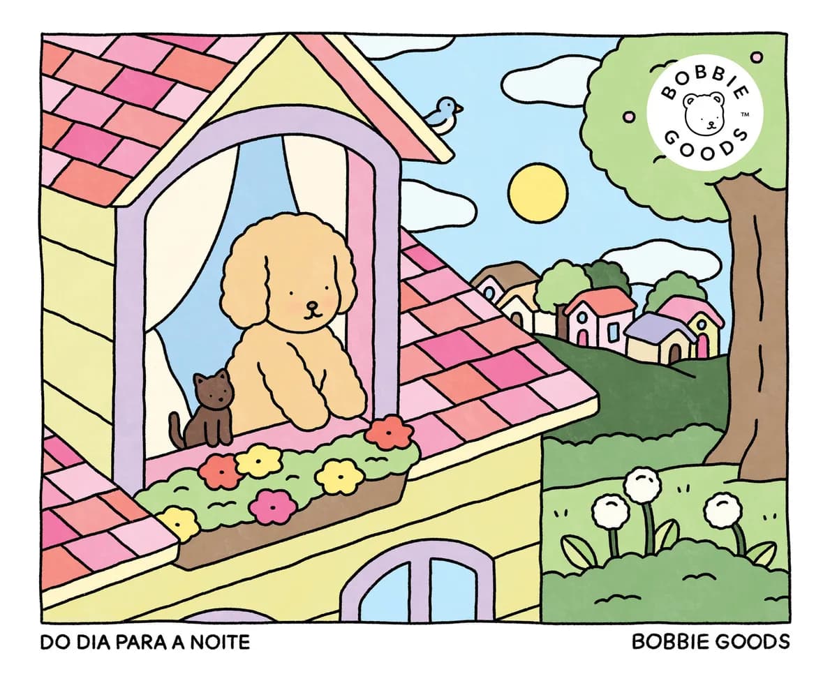 Livro Do Dia Para A Noite, De Bobbie Goods Para Colorir